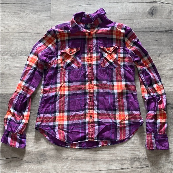 American Eagle Outfitters Tops - American Eagle plaid button down